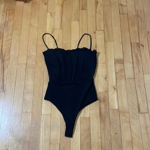 Black corset bodysuit never worn